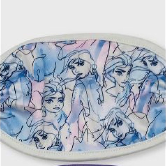 3pc Kids Disney Frozen Face Masks Cloth Reusable - Picture 4 of 4